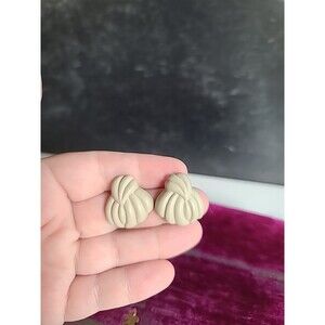 Retro Pierced Earrings Vintage